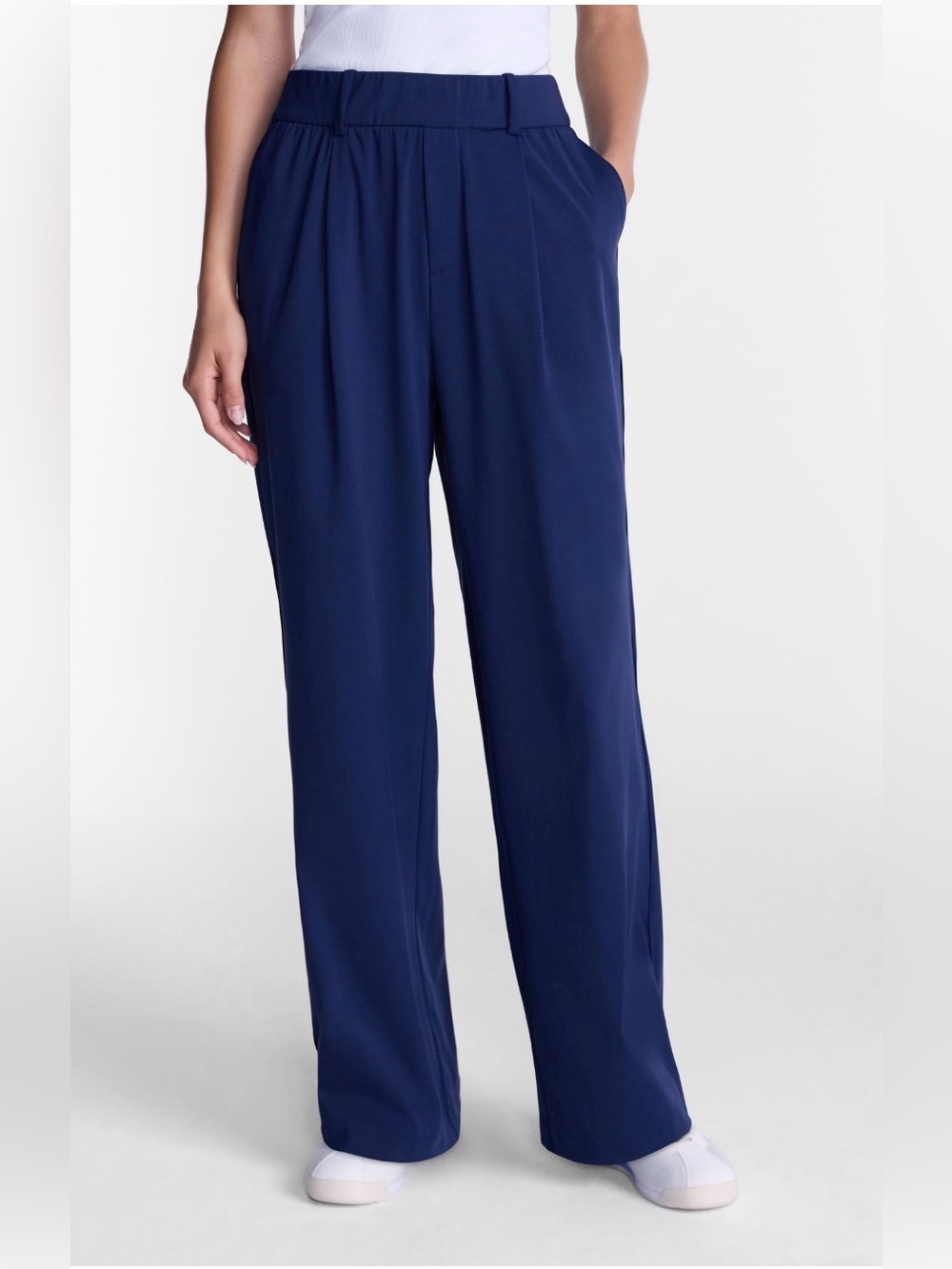 Avia Women’s Interlock Wide Leg Trousers 31” Inseam